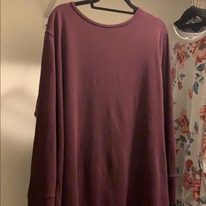 Maroon sweatshirt